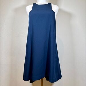 Milly Navy Sleeveless Swing Mini Dress Size 6